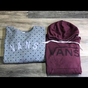 Vans hoodies